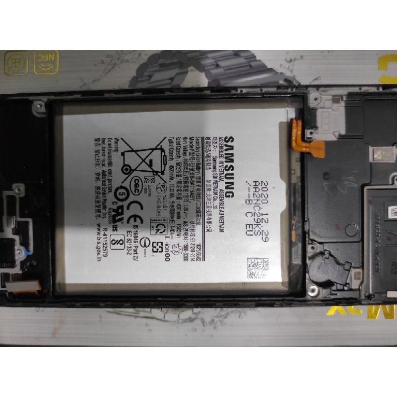 lcd copotan asli samsung a71 sidik jari