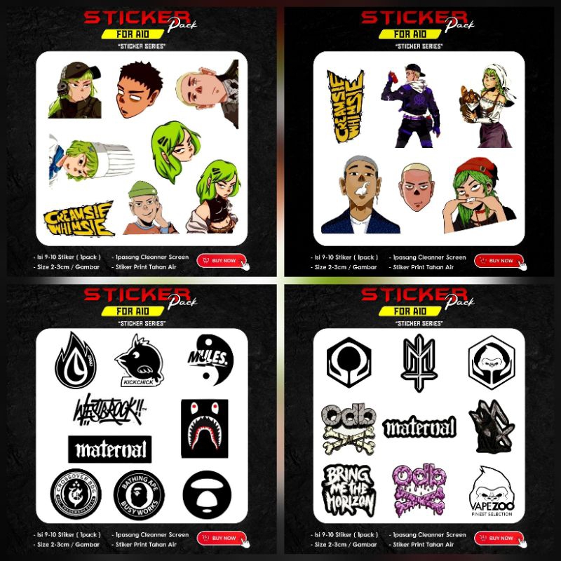 

STICKER PACK SERIES ALLBRAND