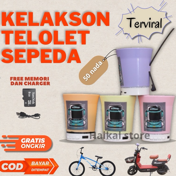 Kualitas Handal TELOLET BASURI SEPEDA 5 NADA VIRAL  TELOLET SEPEDA  TELOLET BASURI  KELAKSON TELOLET