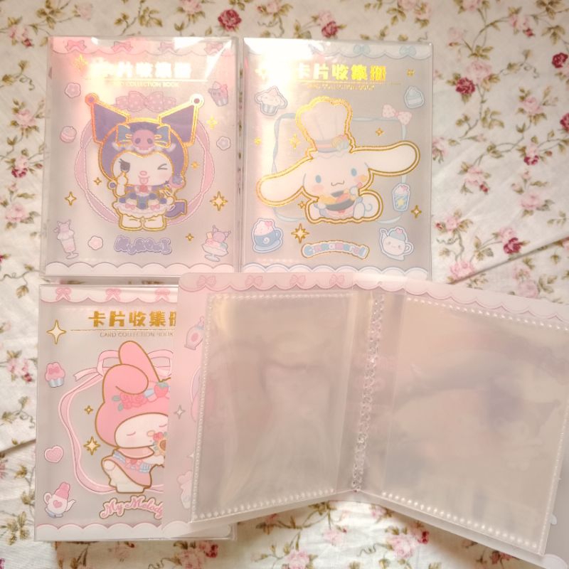 kolbuk photocard, collection book, album photocard sanrio