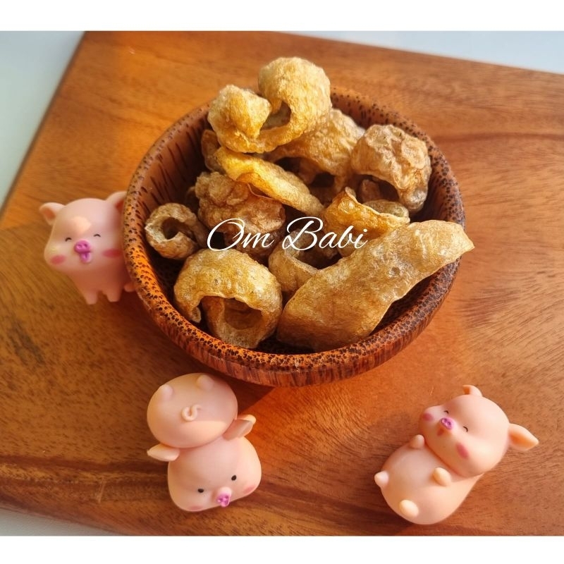 

Rambak Babi 100 gr crispy pork kerupuk babi