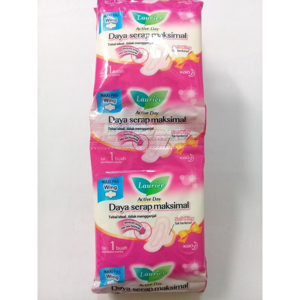 Pembalut Wanita Laurier Maxi Termurah Grosir Promo Satuan 1 Sachet