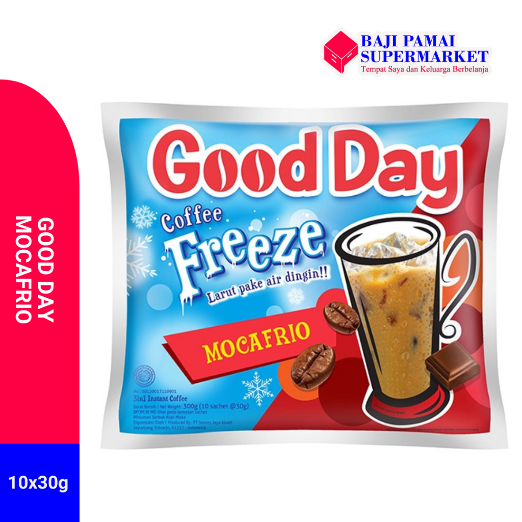 

Good Day Coffee Freeze Mocafrio isi 10 @ 30 gr