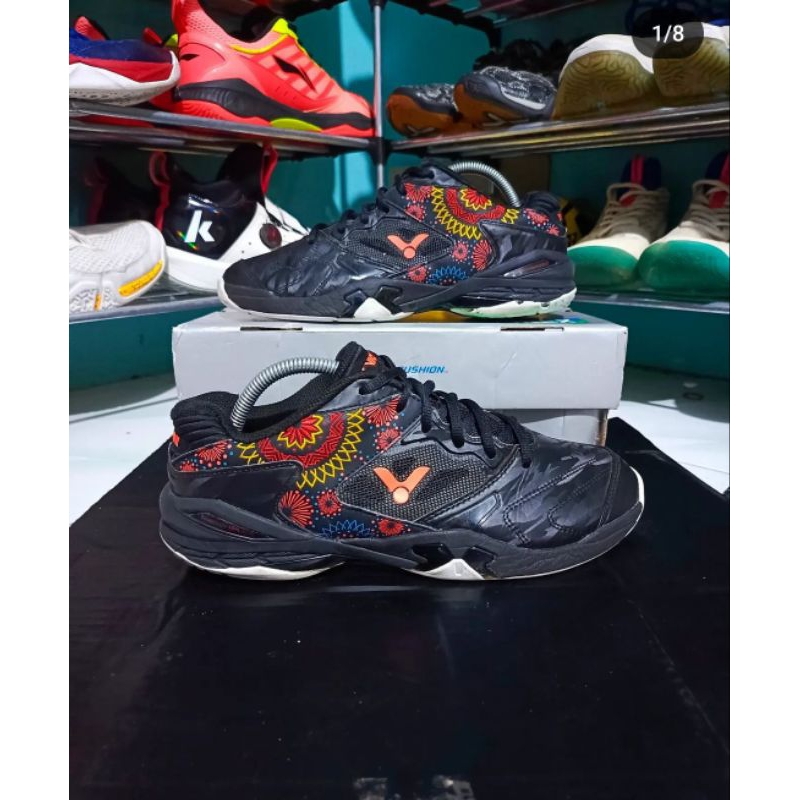 Sepatu Badminton Victor P9200 FL Batik Series Limited Edition Original