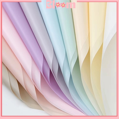 

Flower Wrapping Paper Kertas Buket Bunga Polos Korea Cellophane Waterproof KB30