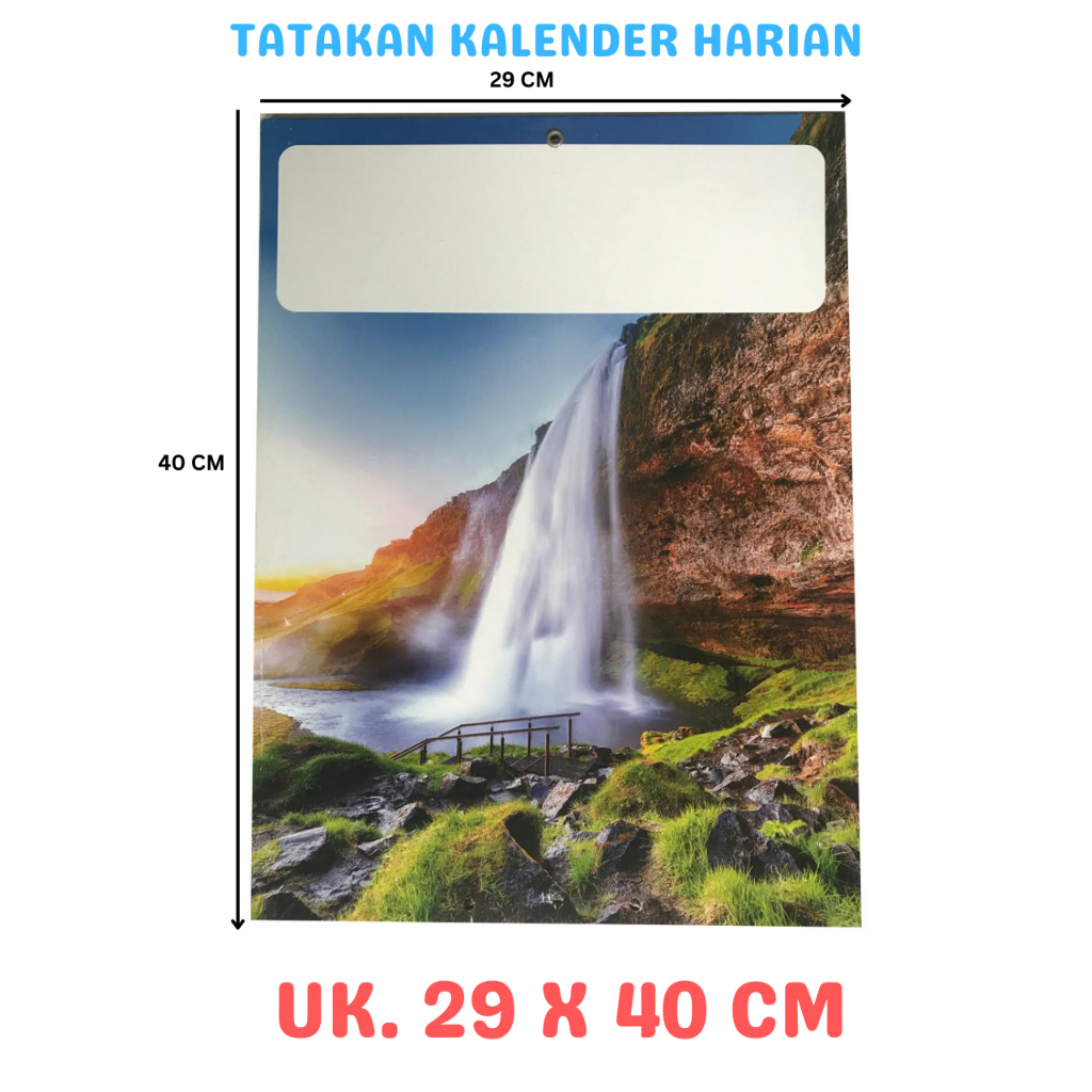 

TATAKAN KALENDER SOBEK HARIAN MOTIF PEMANDANGAN UKURAN ( 29 X 40 CM )