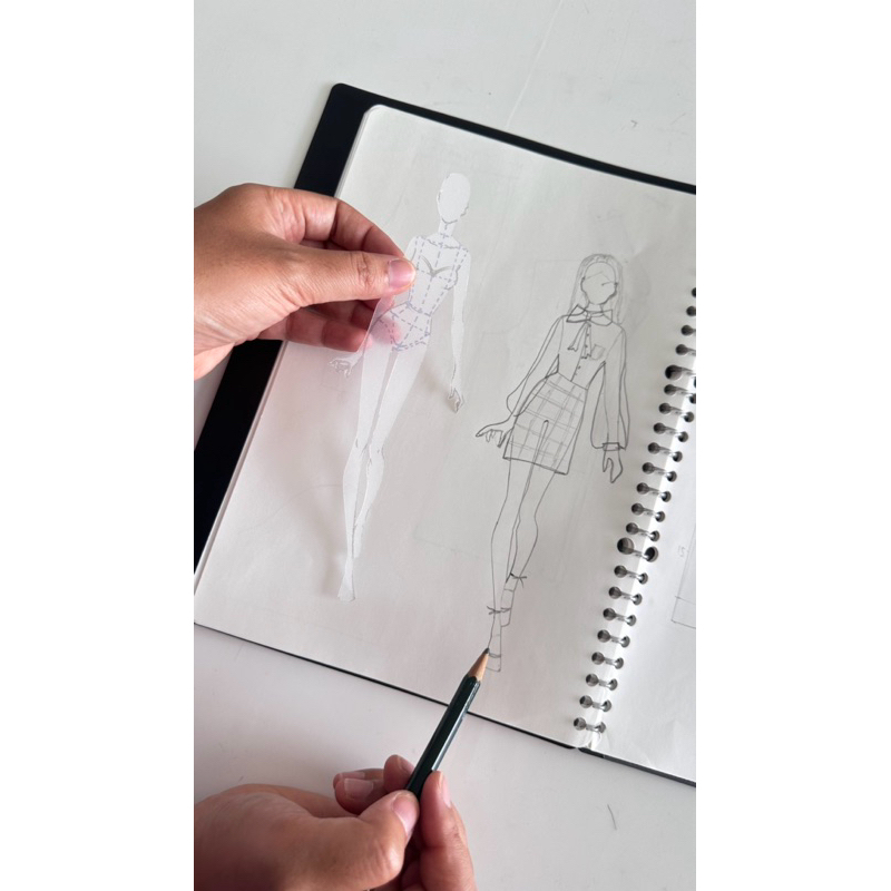

PENGGARIS FASHION FIGURE WANITA UNTUK DESAINER