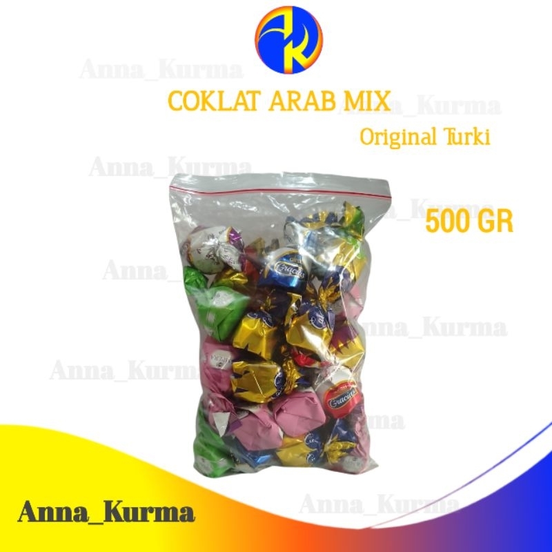 

Cokelat Arab 500gr Coklat Turkey Camilan Import Oleh Oleh Haji dan Umroh