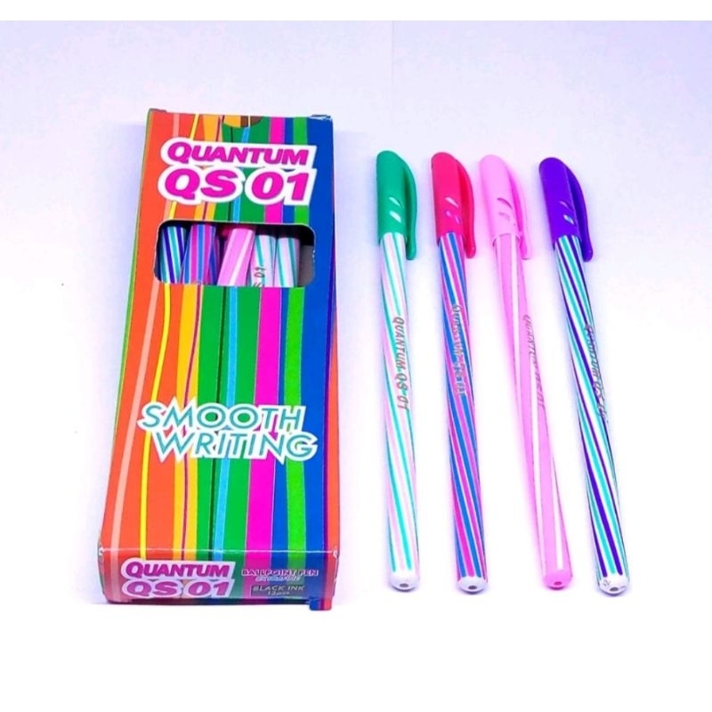 

PULPEN HITAM QUANTUM QS 01 (1pack isi 12pcs)