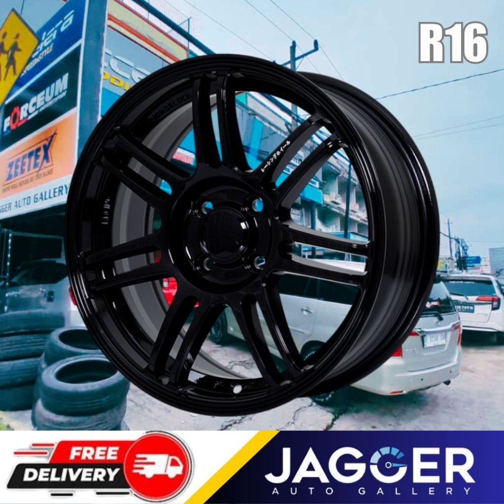 pelak mobil ring 16 baut 4 brio jazz sigra ayla HSR BOON