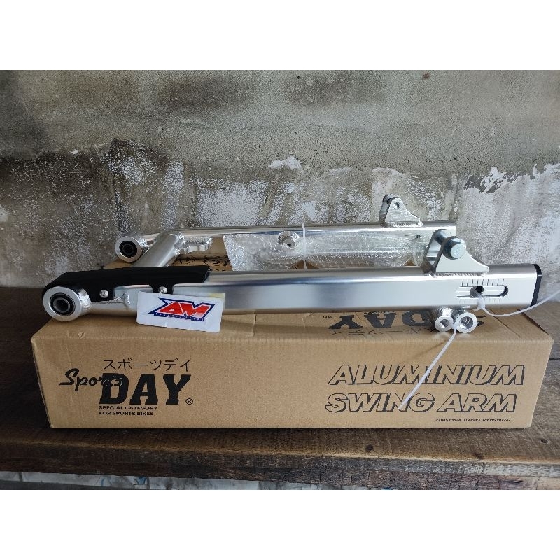 swing arm aluminium sportday f1zr lengan ayun