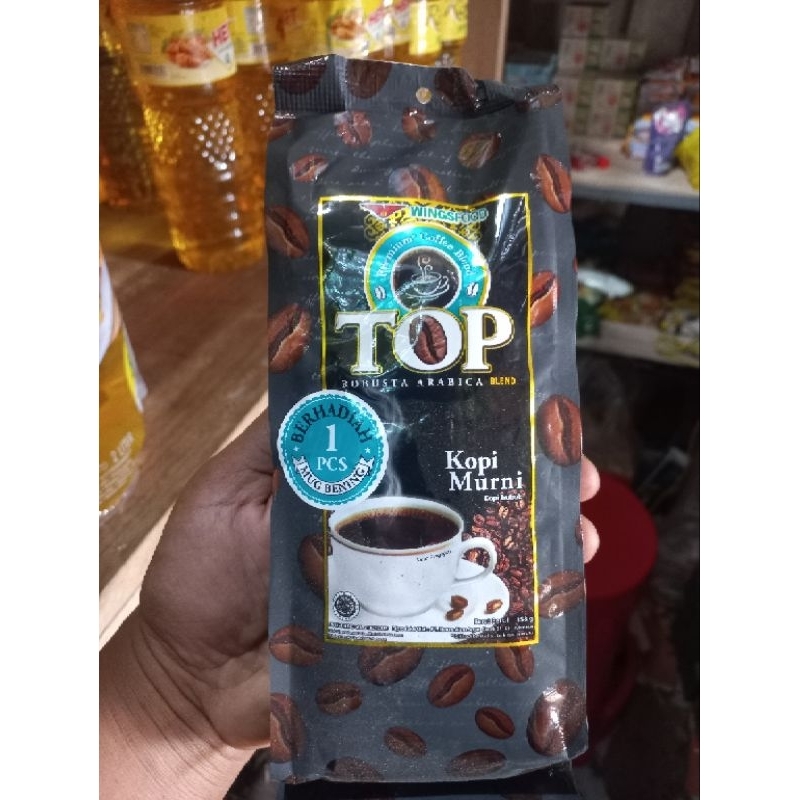 

Top Kopi Murni 158 gram Kopi Bubuk