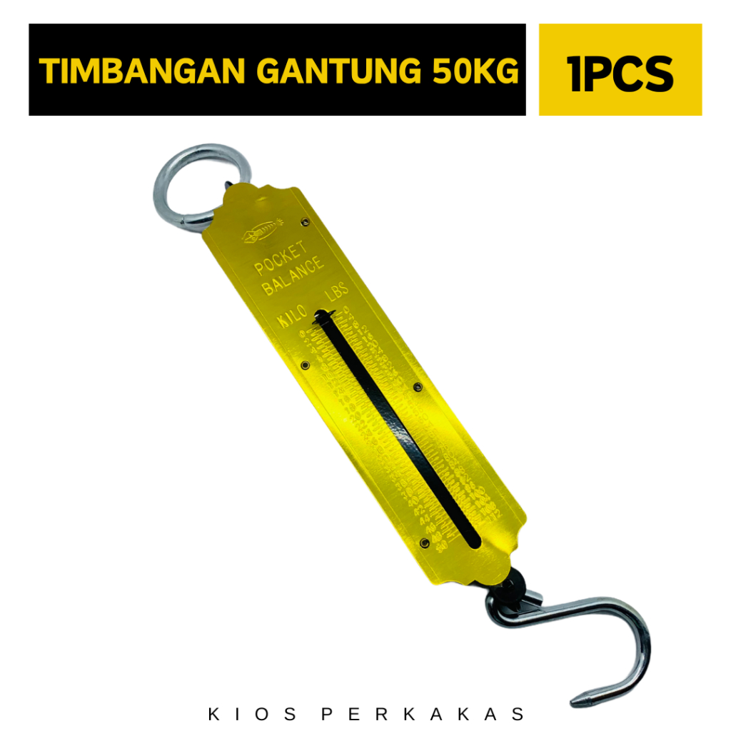 LOBSTER Timbangan gantung 50kg - timbangan gantung manual 50kg
