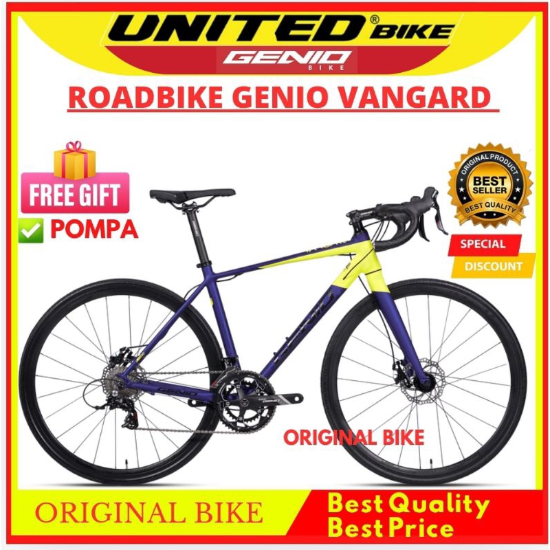 SEPEDA ROADBIKE GENIO VANGARD BY UNITEDBIKE