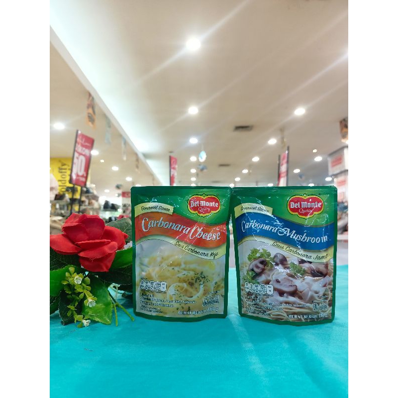

DEL MONTE GOURMET SAUCE CARBONARA 180G
