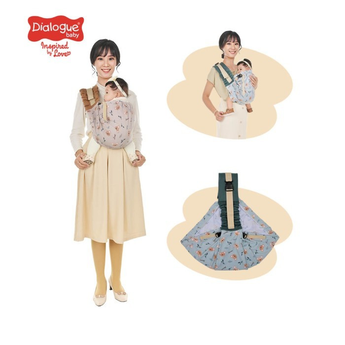 Dialogue Baby Gendongan Kaos (GEOS) 4in1 Koala DGG4026 | Gendongan Bayi