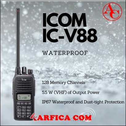 HT Icom IC V88 HT Icom V88 Waterproof HT Icom IC-V88 ICV88 ICOM