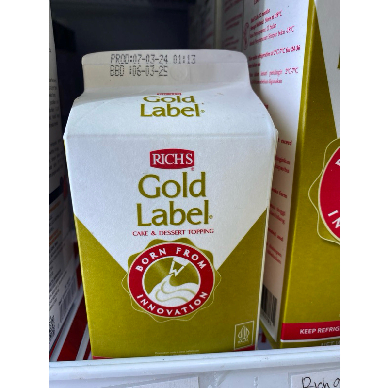 

rich gold label 500gr - INSTANT ONLY