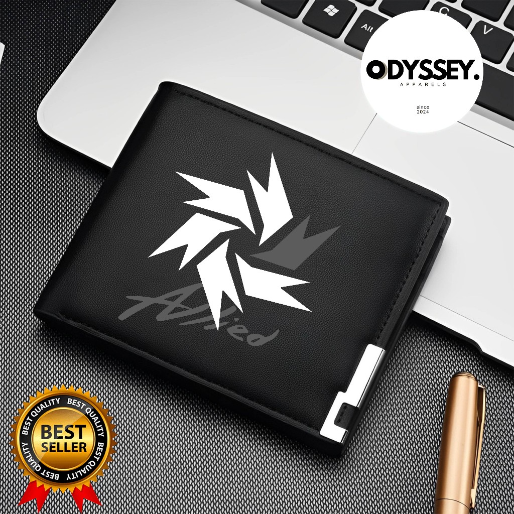 La Dompet Pria Lipat Allied LOOKISM Manhwa Komik Dompet Kulit Men Fashion Letter Wallet Lookism