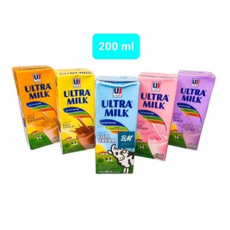 

ULTRA MILK UHT 200ML (ALL VARIANT)