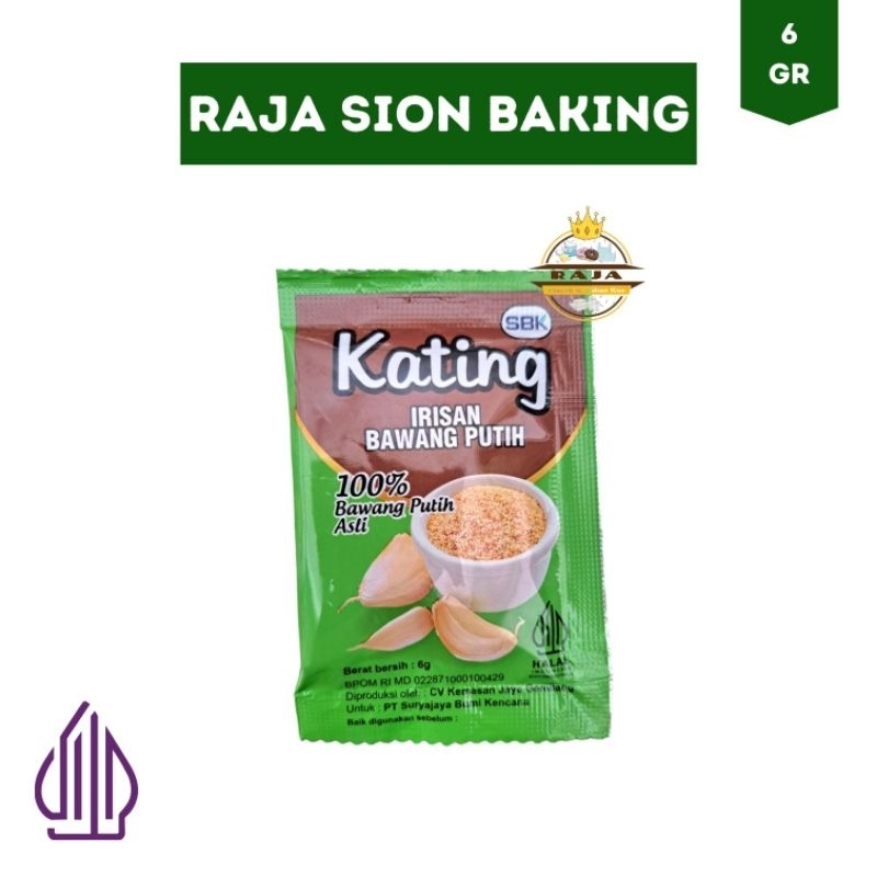 

Bawang Putih Iris Kating Sachet 6gr