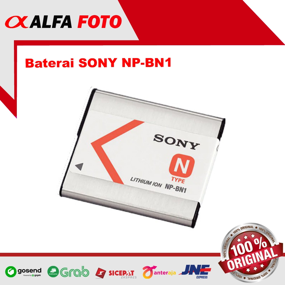 Baterai SONY NP-BN1 aka NP BN aka NP BN1
