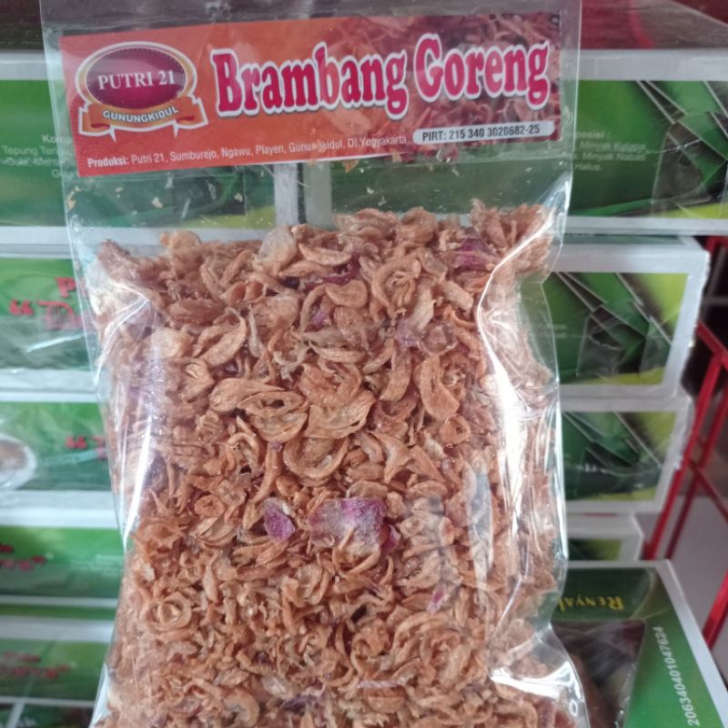 

Brambang Bawang Goreng Instan Gunungkidul