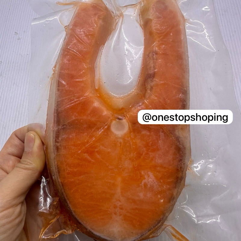 

daging ikan salmon bagian tengah