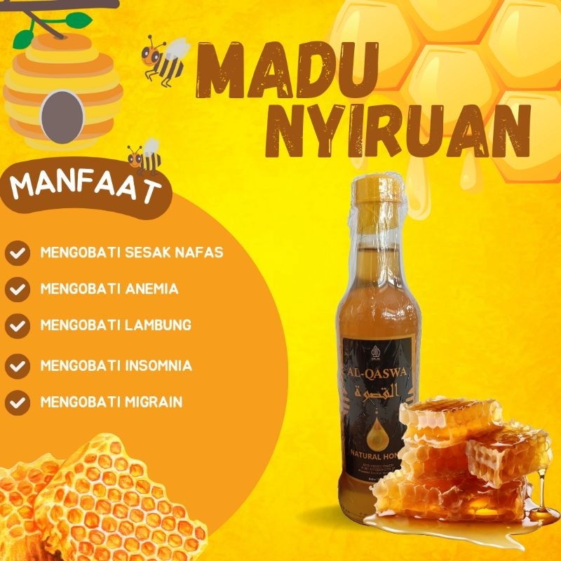 

MADU NYIRUAN BOTOL AL-QASWA