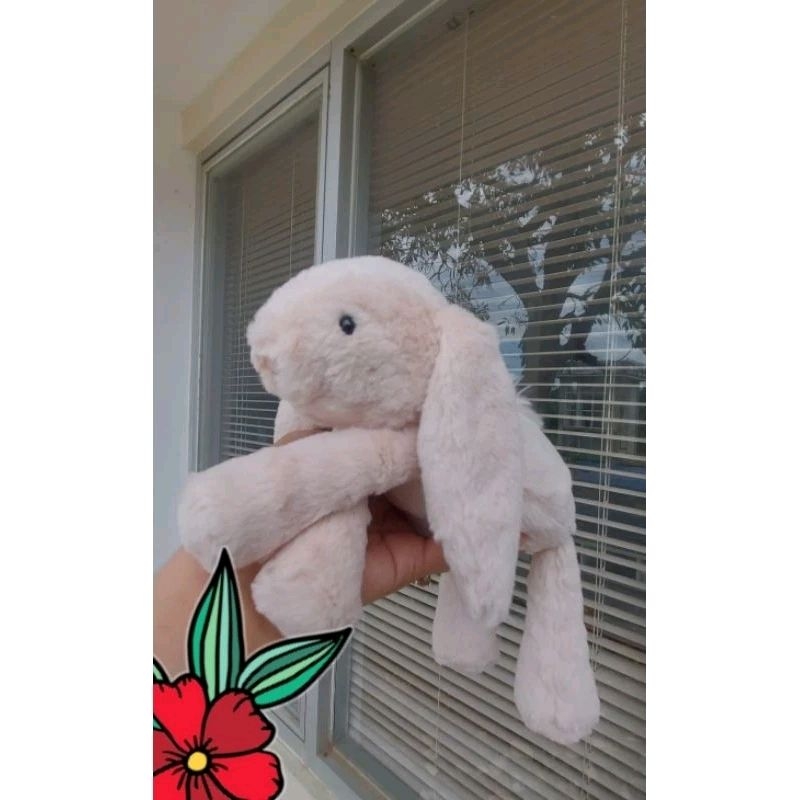 JellyCat Smudge Bunny Cream Small