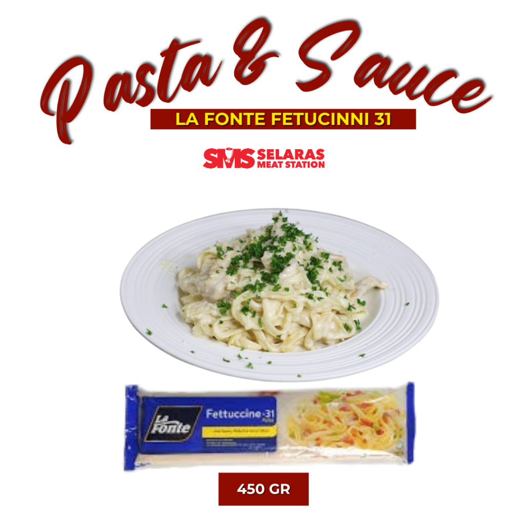 

La Fonte Fettucine-31 Pasta Fetucini 450 Gr