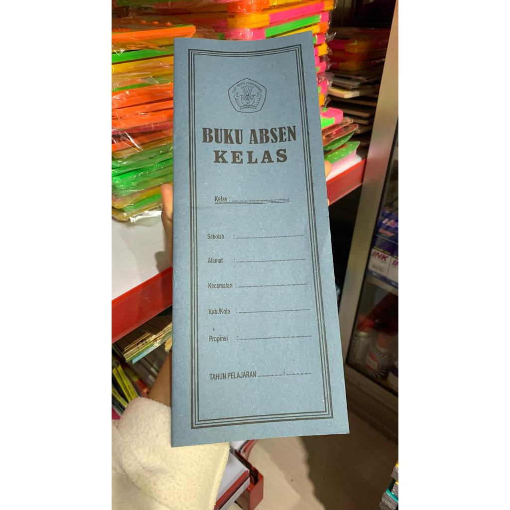 

buku absen kelas