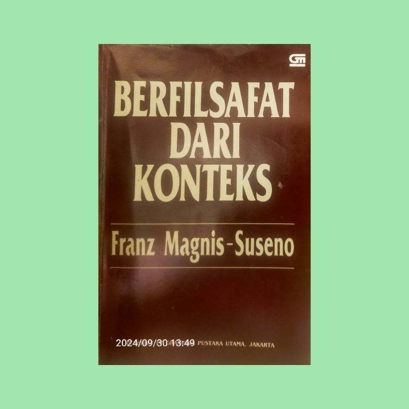 BERFILSAFAT DARI KONTEKS