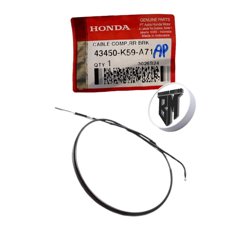 KABEL REM BELAKANG NEW VARIO 150 43450 K59 A71