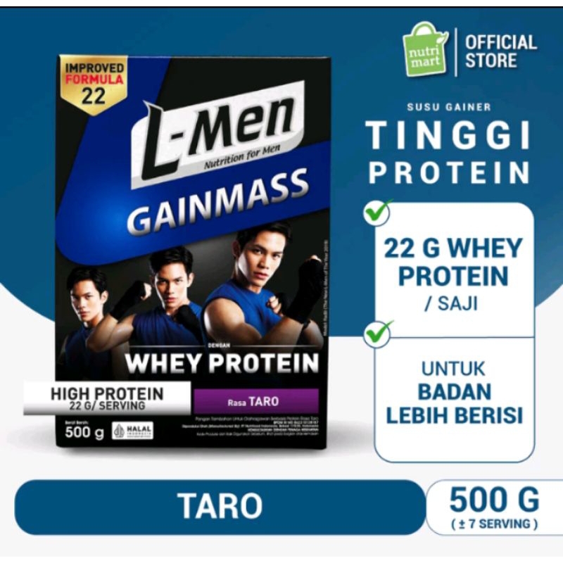 L-MEN Gain Mass Whey Protein - Nutrition For Men