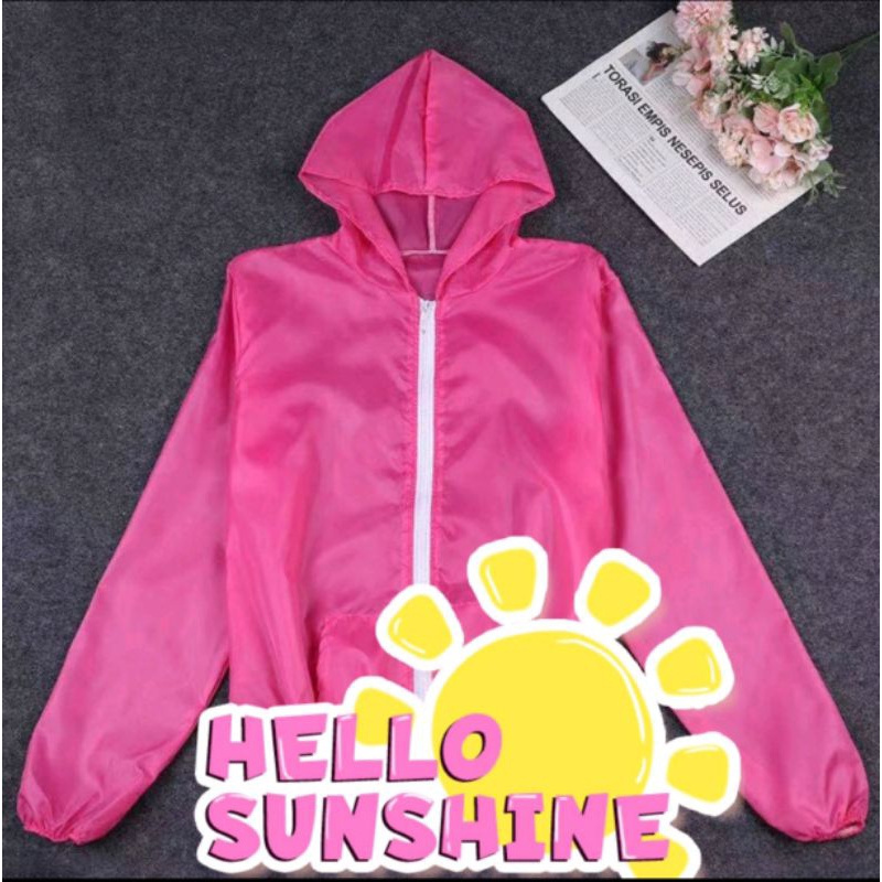 Jaket Parasut Jogging Jaket Mantel Wanita