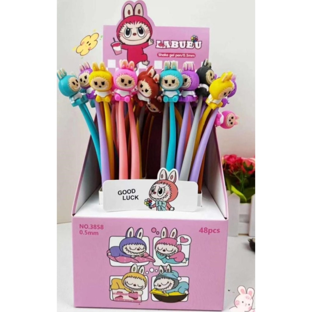 

(1 pen) PEN PENA LENTUR GOYANG ELASTIS SANRIO KUROMI LOTSO LABUBU