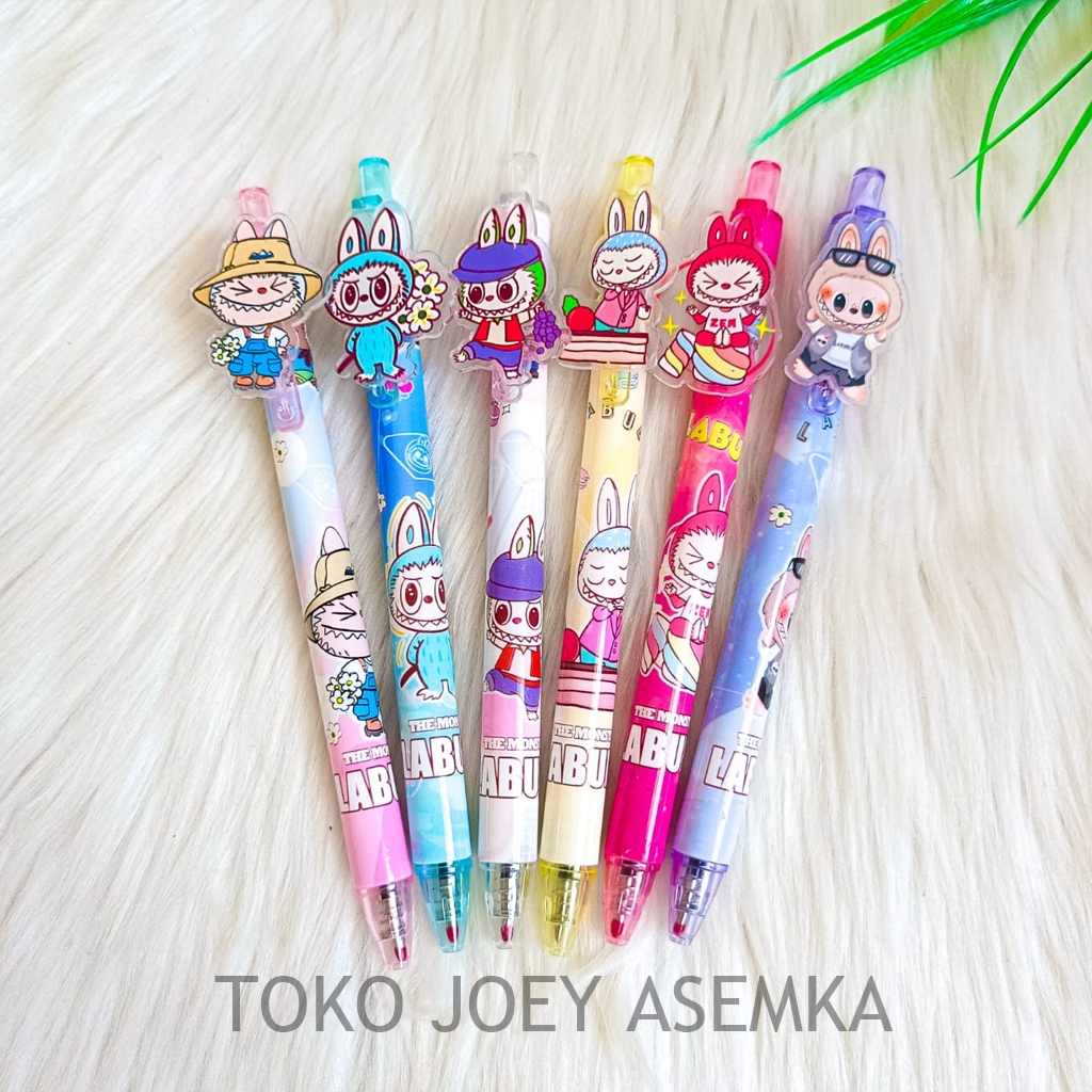 

PEN LABUBU CETEK MEKANIK PENA BOLPEN BALLPOINT LISA BLACKPINK