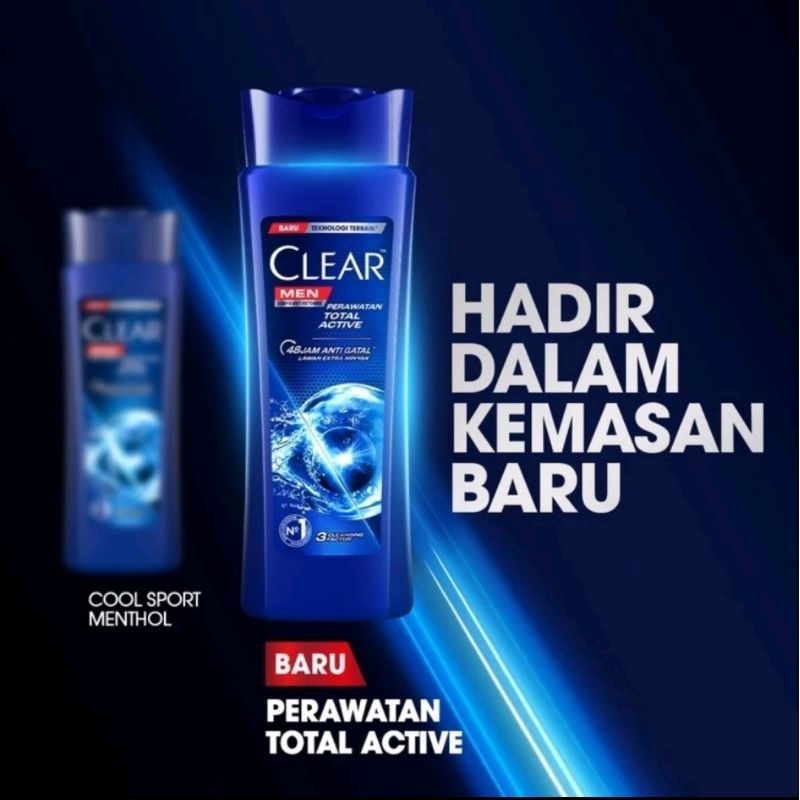 CLEAR MEN shampoo anti ketombe 300ml