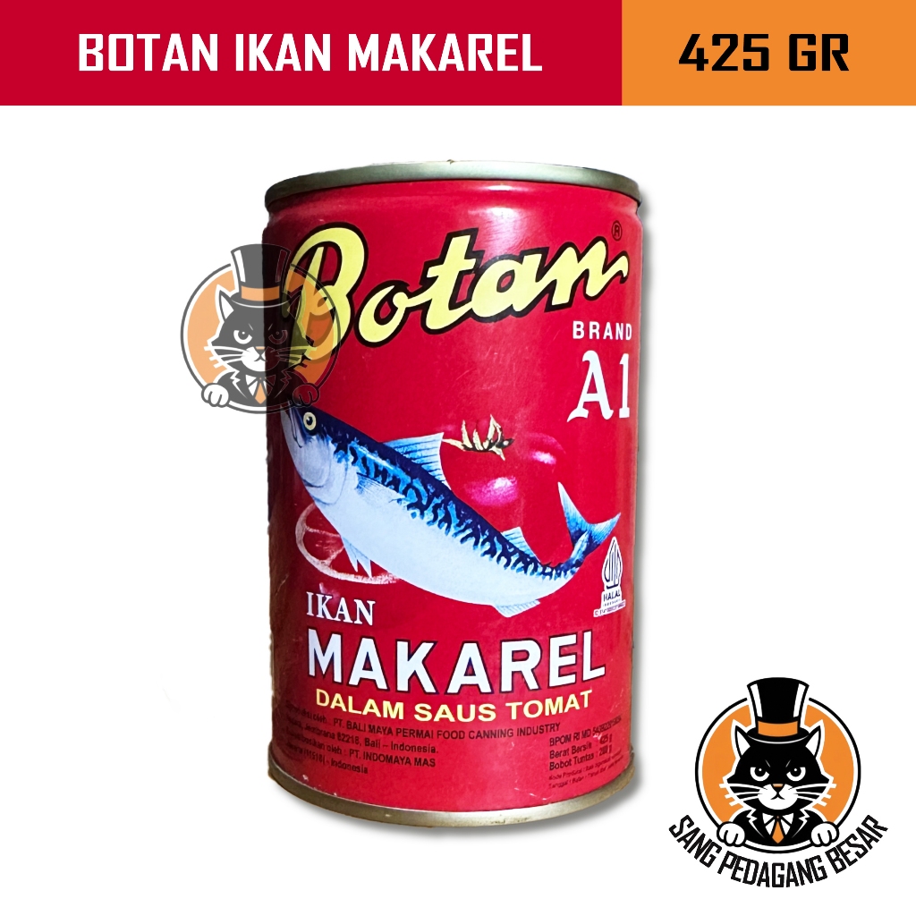 

Botan Ikan Sarden Saus Tomat 155 gram / 425 gram