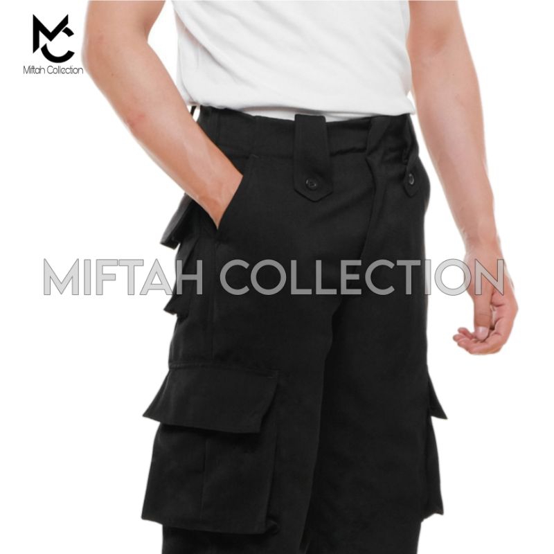 Celana PDL Jatah Polri Warna Hitam Celana Pdl cargo polri