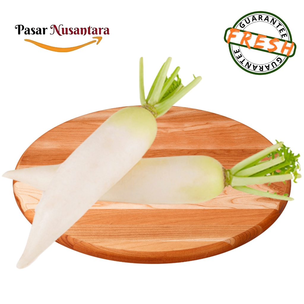 

Lobak putih fresh 500Gram - Pasar Nusantara