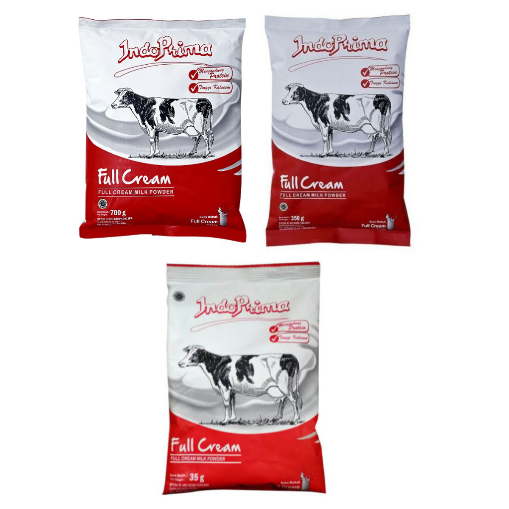 

Susu Indoprima Full Cream (3 Ukuran)
