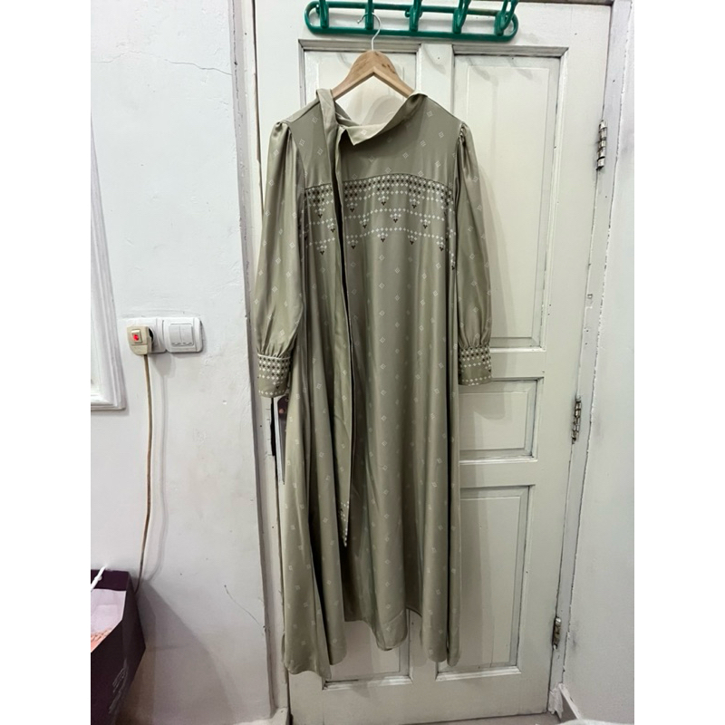 Dress gamis green Nobby