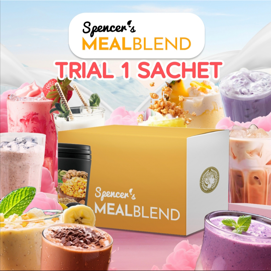 

[PROMO] Spencer's 1 Sachet MealBlend Multigrain - Spencer Meal Replacement Sereal Solusi Kurus Langsing Sehat dan Enak