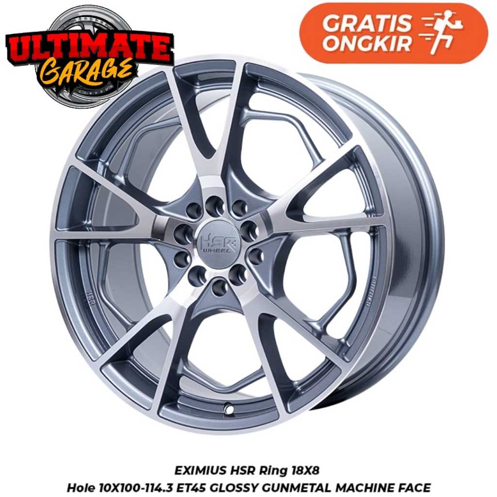 Velg Mobil Racing HSR Ring 18 New Xenia Wrv Stragazer Brv Dll