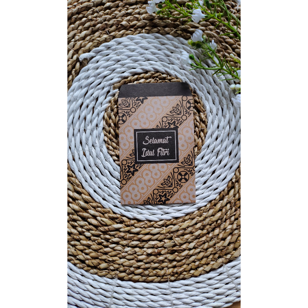 

Amplop Lebaran Motif Kraft medium Tebal Premium unik - isi 10