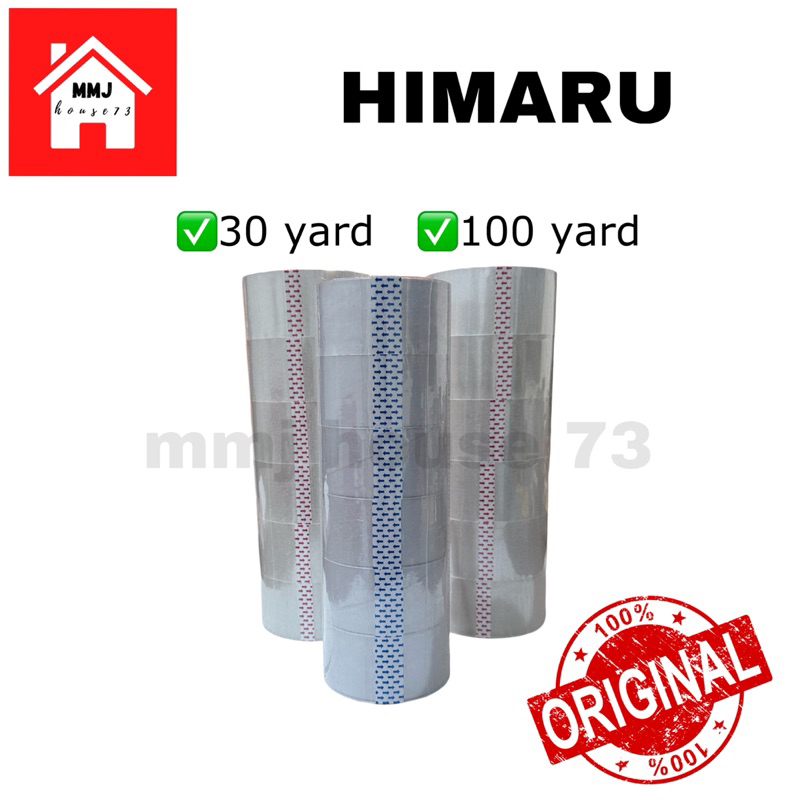 

Plakban Bening Himaru / Plakban Bening 30 Yard / Plakban Bening 100 Yard