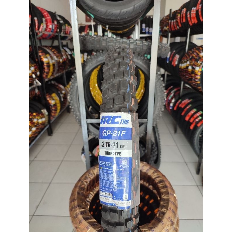 BAN TRAIL CROSS IRC GP21F UKURAN 275-21 RING 21