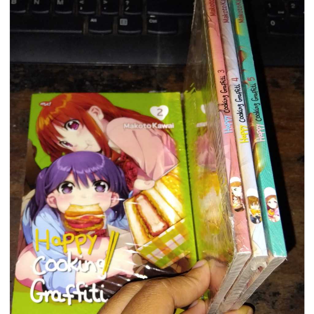komik Happy Cooking Graffiti by Makoto Kawai vol 2-5